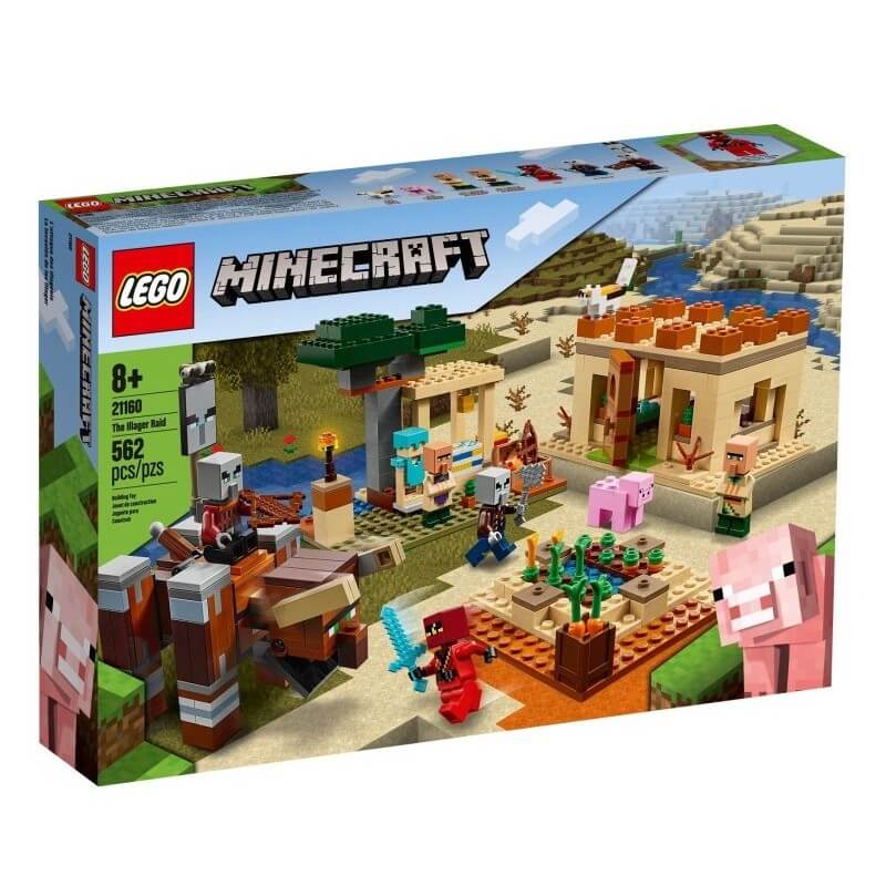 Конструктор Патруль разбойников 21160 Lego Minecraft конструктор lego minecraft 21160 патруль разбойников