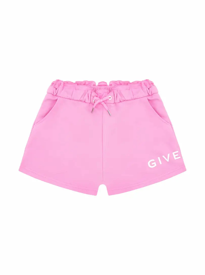 цена Хлопковые шорты с логотипом Givenchy