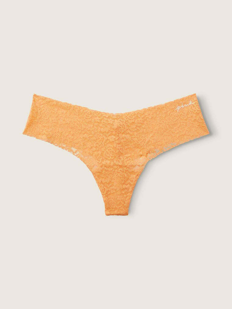 

Трусы Pink No-Show Soft Lace, оранжевый