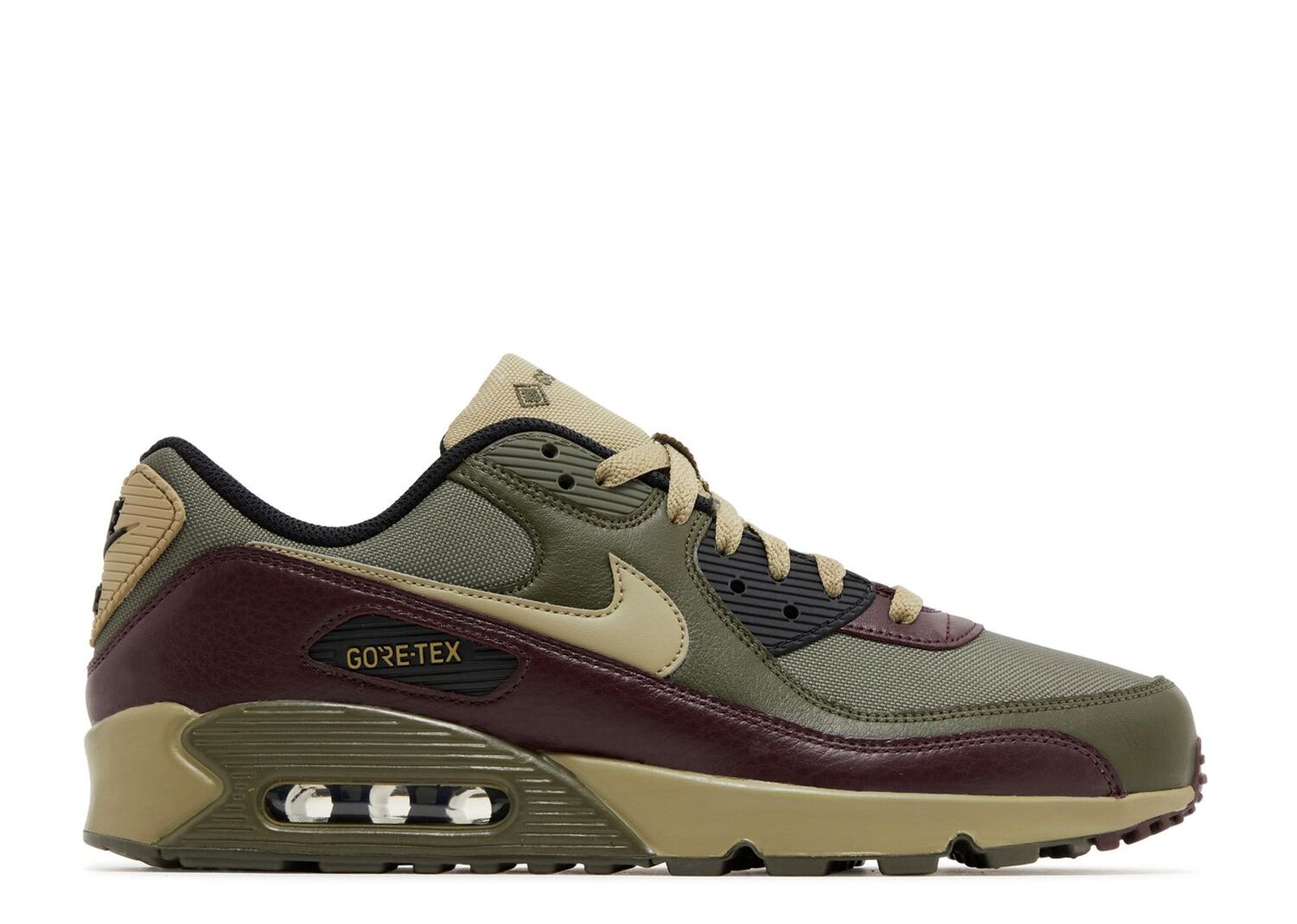 

Кроссовки Nike Air Max 90 Gore-Tex 'Medium Olive', зеленый, Зеленый;серый