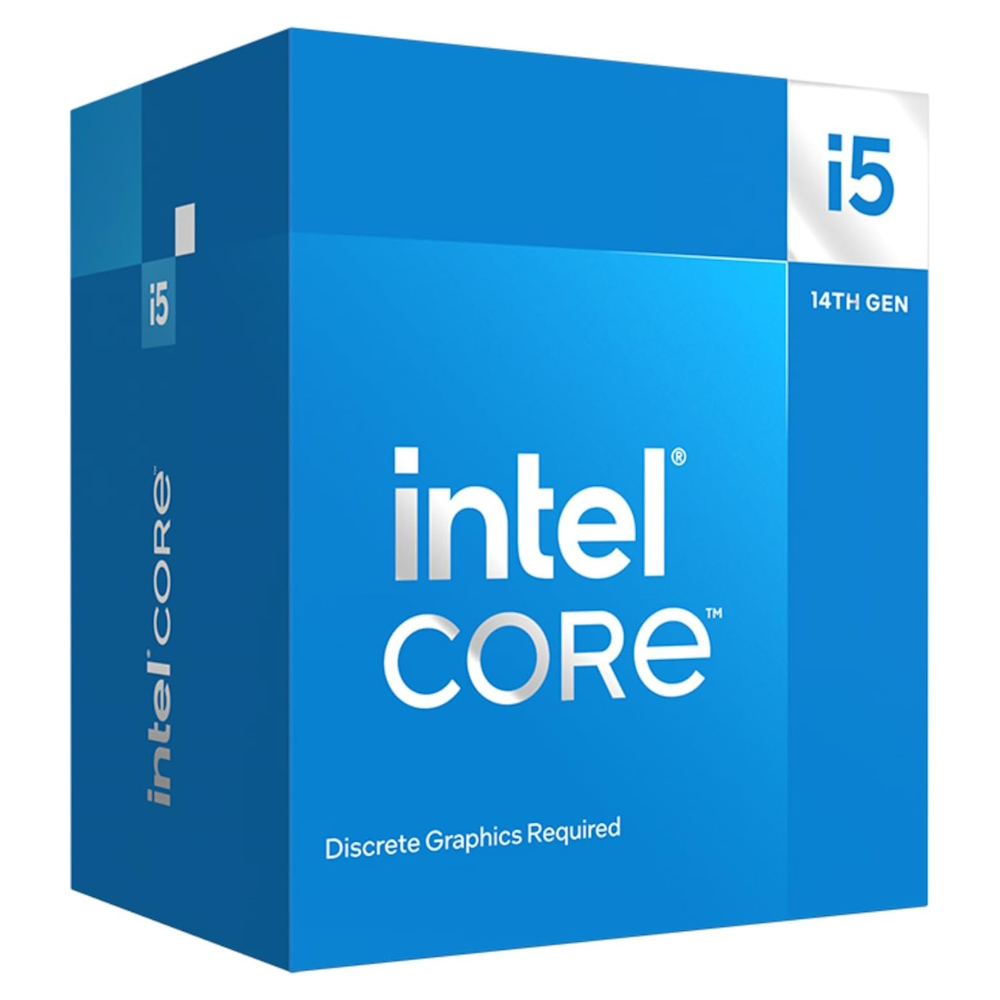 Процессор Intel Core i5-14400F BOX, LGA 1700 процессор intel core i5 13400f 2500 мгц intel lga 1700 oem