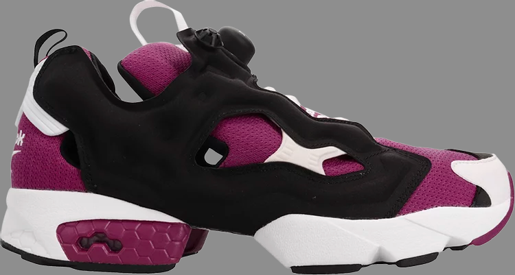 Кроссовки instapump fury og 'brazen berry' Reebok, черный - фото