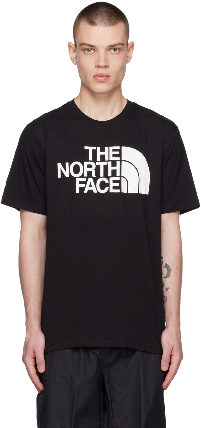 

Черная футболка с полукруглым вырезом The North Face