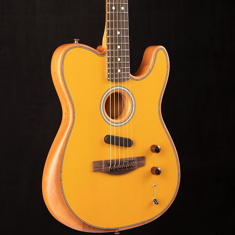 Гитара Fender Acoustasonic Player Telecaster Butterscotch Blonde 334