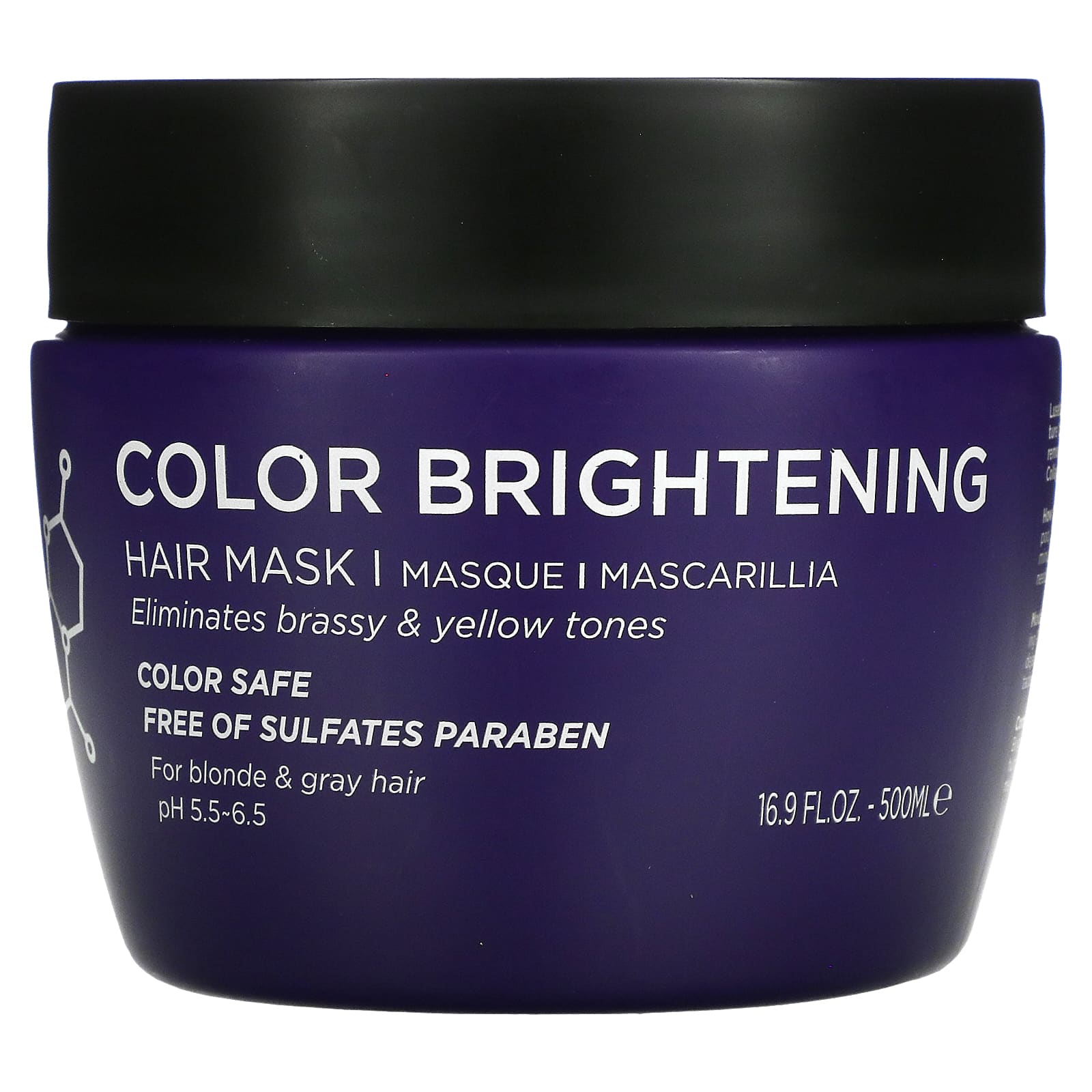 Осветляющая Маска Luseta Beauty для волос, 500 мл маска для волос luseta beauty color осветляющая 500 мл
