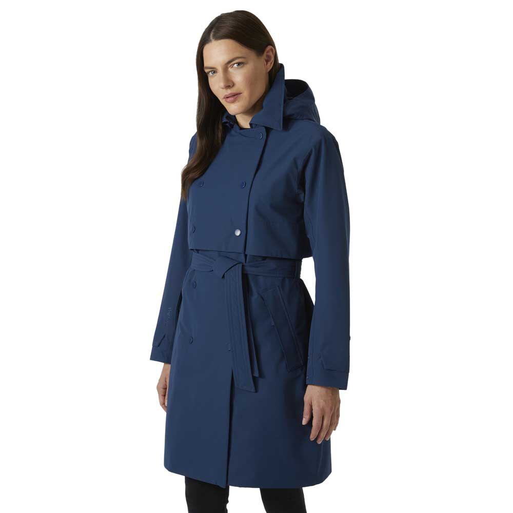 Пальто Helly Hansen Jane Trench Raincoat, синий