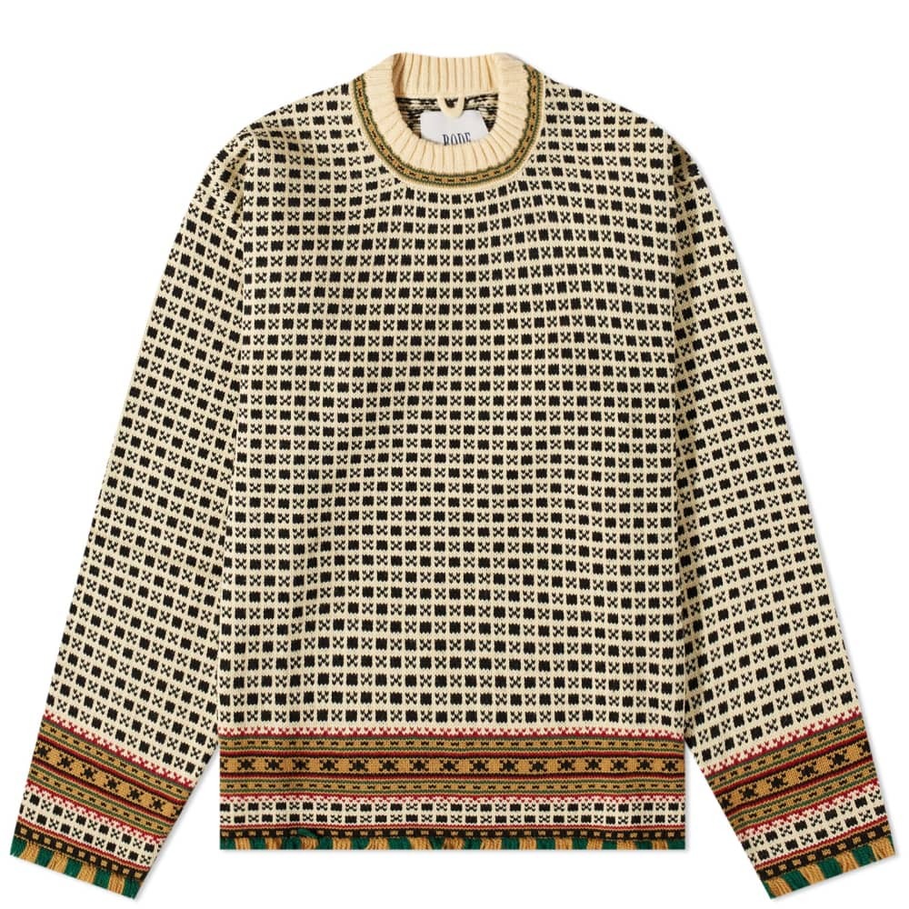 Джемпер BODE Talsi Crew Knit – заказать из-за границы с доставкой в«CDEK.Shopping»