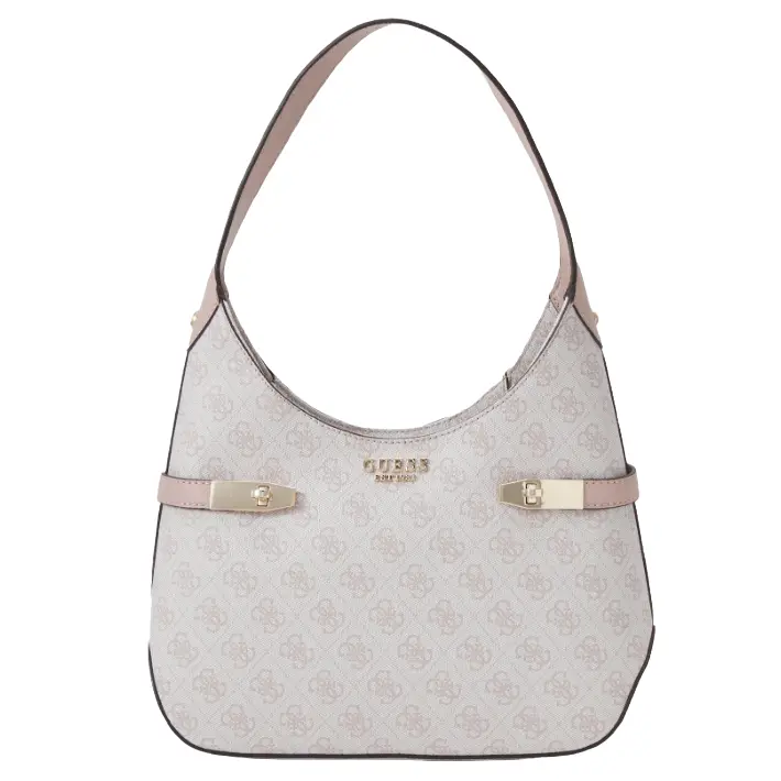 

Сумка хобо Guess Zadie Logo, розовый