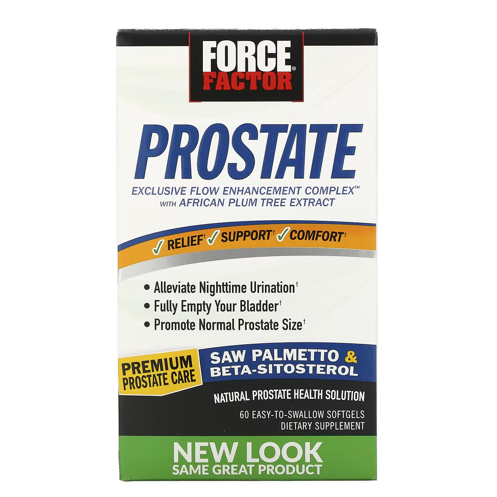 Force Factor, Prostate, натуральное средство для здоровья простаты, 60  удобных капсул – заказать с доставкой из-за рубежа через онлайн-сервис  «CDEK.Shopping»