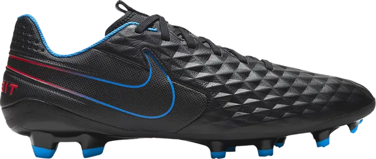 

Бутсы Nike Tiempo Legend 8 Academy MG 'Black Siren Red Photo Blue', черный