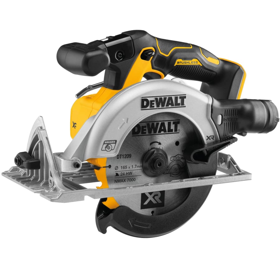 Дисковая аккумуляторная пила, DEWALT DCS565N, 18В, 5150 об/мин (без аккумулятора и ЗУ) дисковая пила dewalt dcs512n xj 140мм б бат и зу