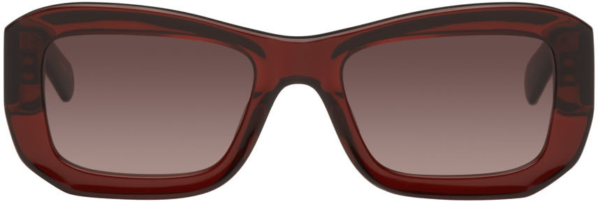 

Красные солнцезащитные очки Norma FLATLIST EYEWEAR