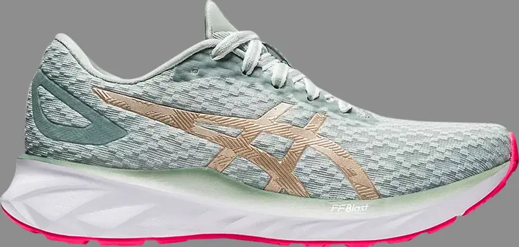 

Кроссовки wmns dynablast 'lichen rock champagne' Asics, зеленый