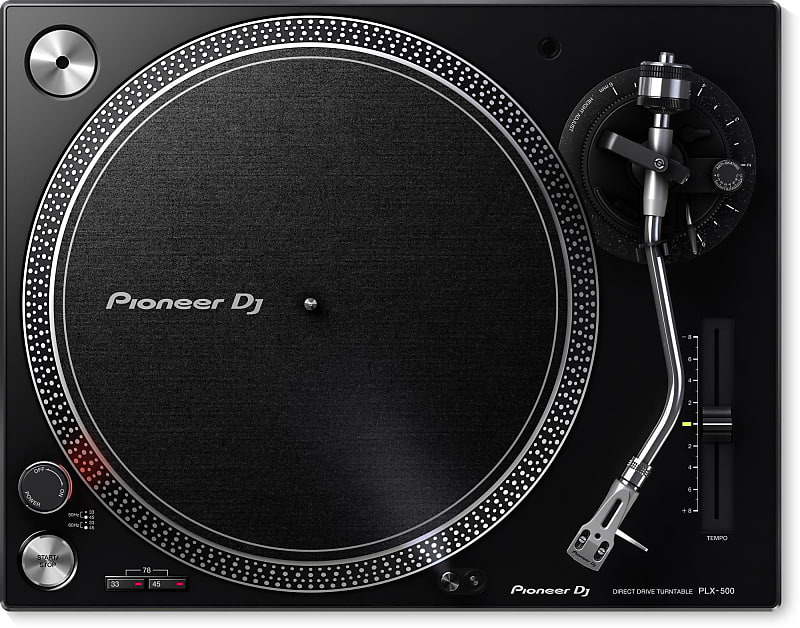 

DJ проигрыватель Pioneer DJ PLX-500-K с прямым приводом, черный