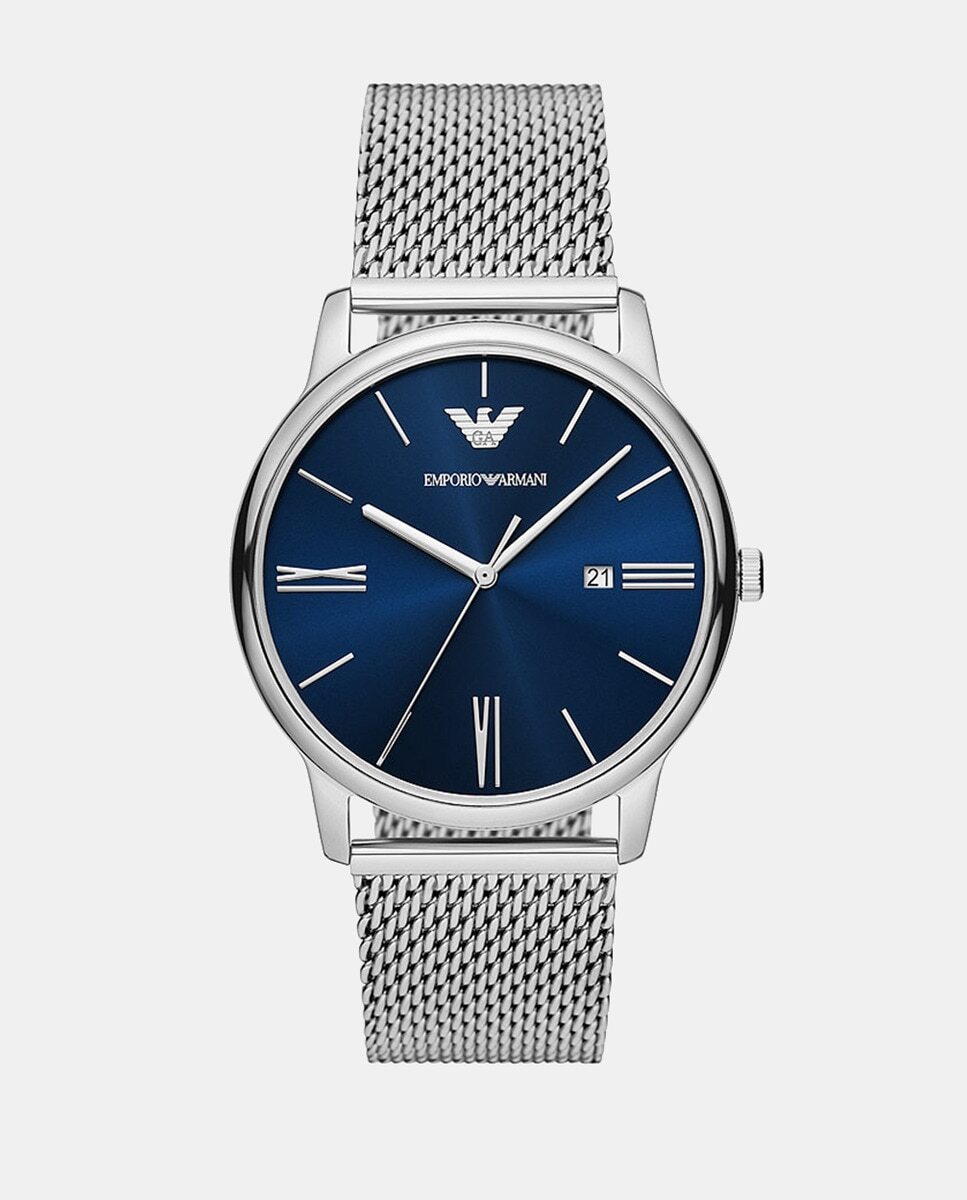 

AR11571 Мужские часы со стальной сеткой Emporio Armani, серебро