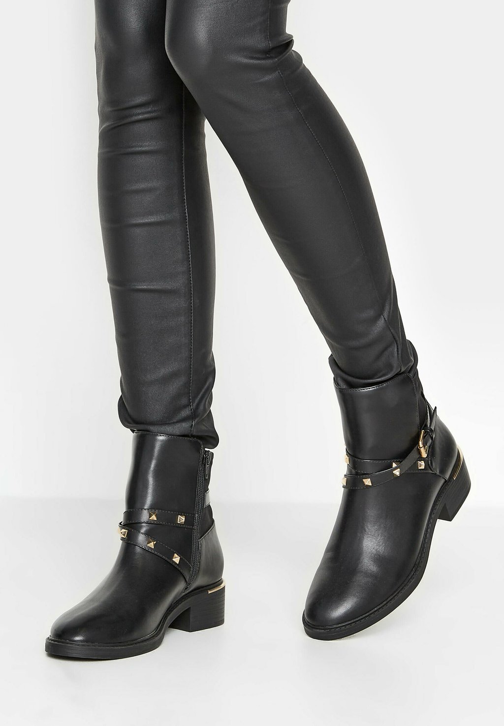 

Байкерские сапоги Long Tall Sally, черный