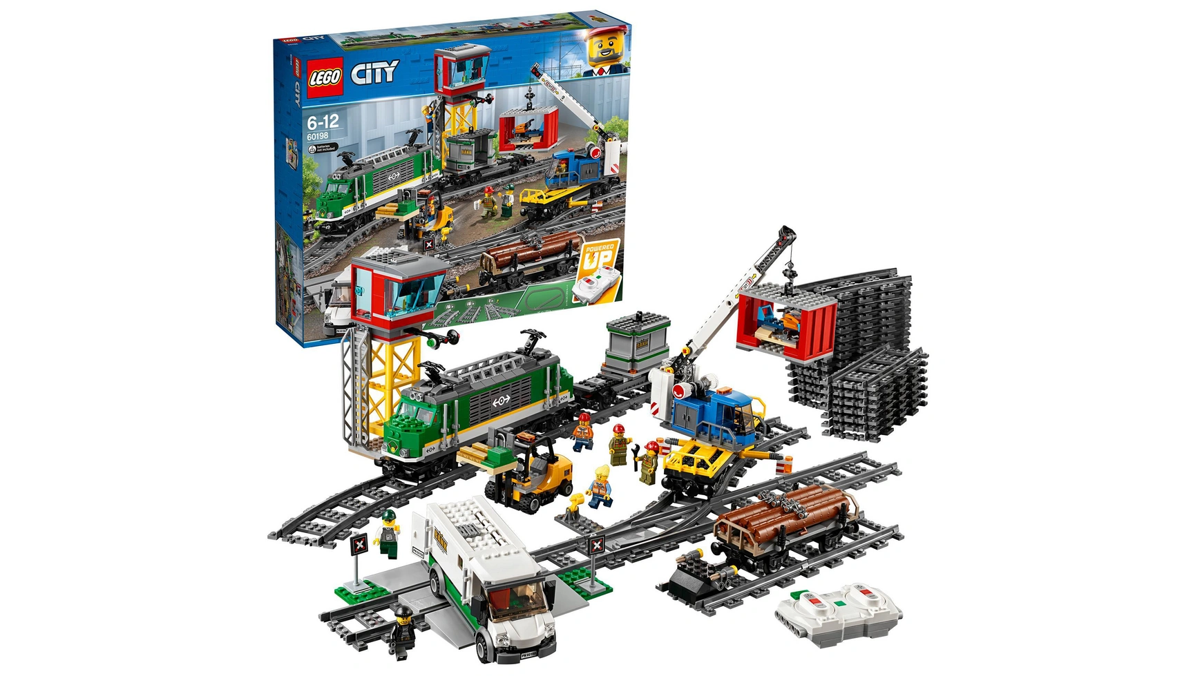 Lego City Товарный поезд конструктор пассажирский экспресс поезд lego 60337 city