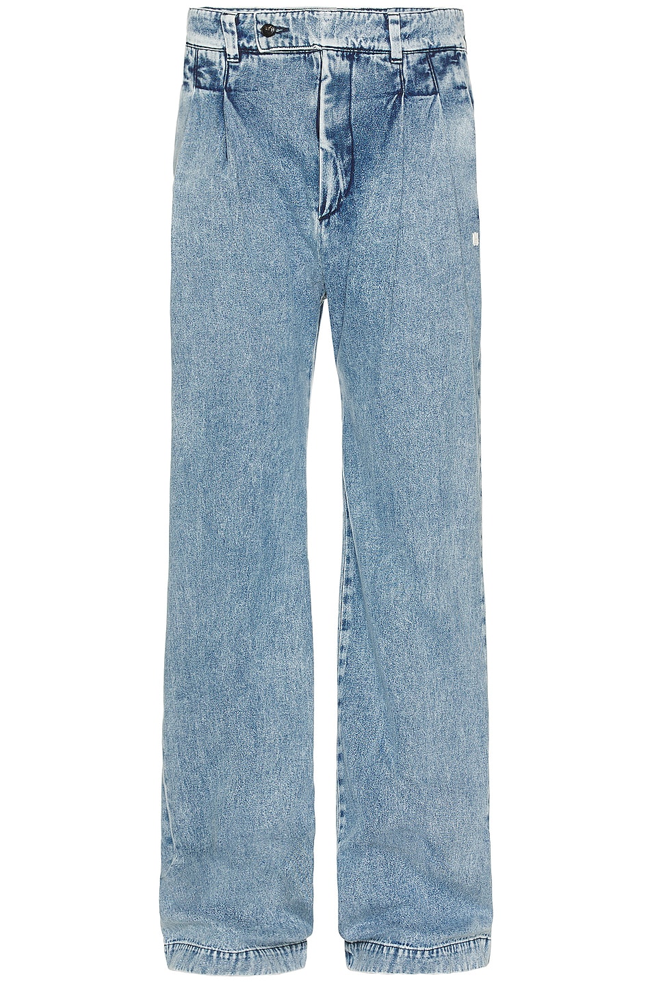 

Брюки Amiri Double Pleat Baggy In Light Washed Indigo, цвет Light Washed Indigo