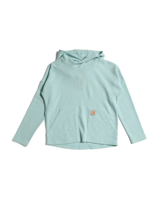 

Толстовка для больших девочек Carhartt, цвет Pastel Turquoise