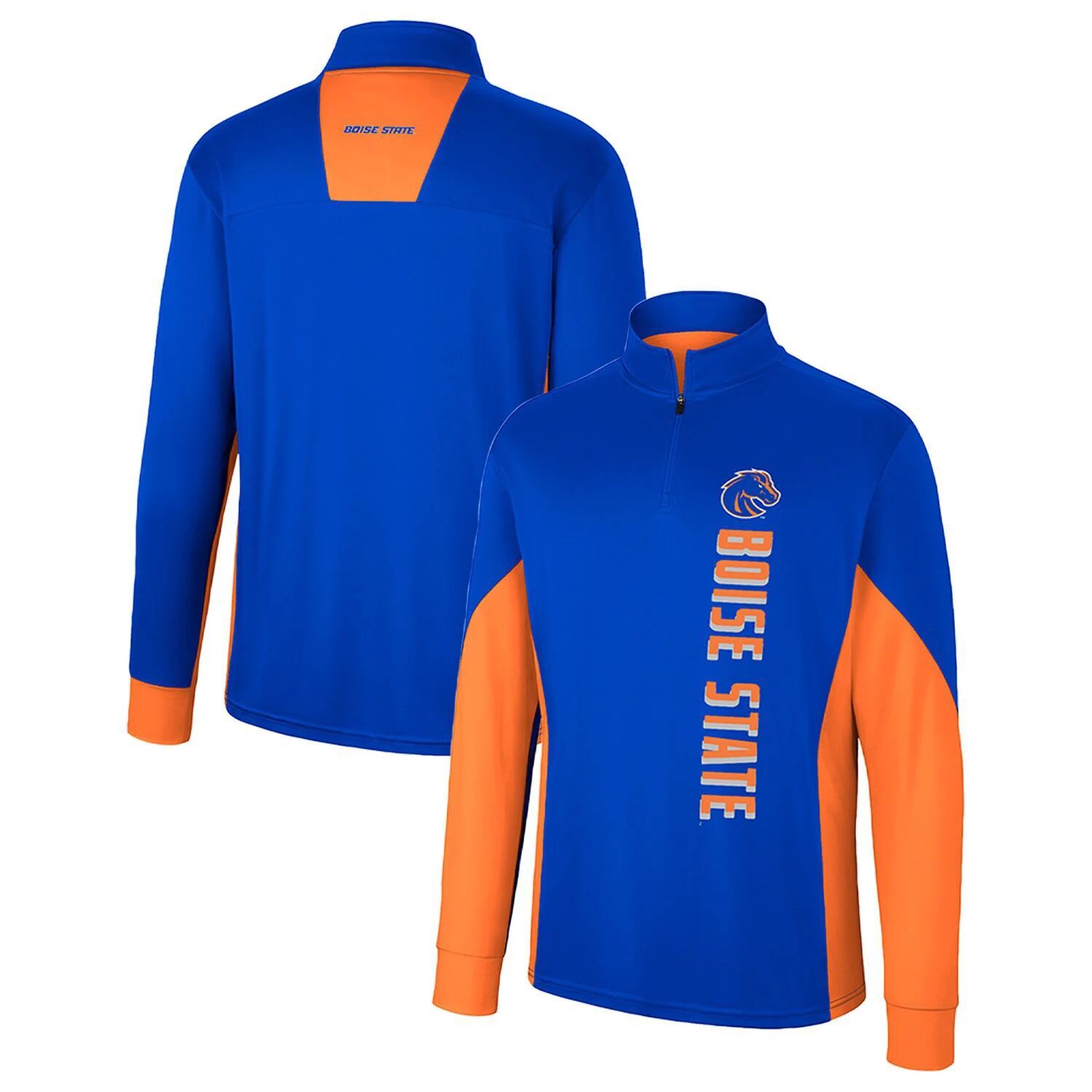 

Мужская ветровка с молнией четверти Royal Boise State Broncos Bart Colosseum