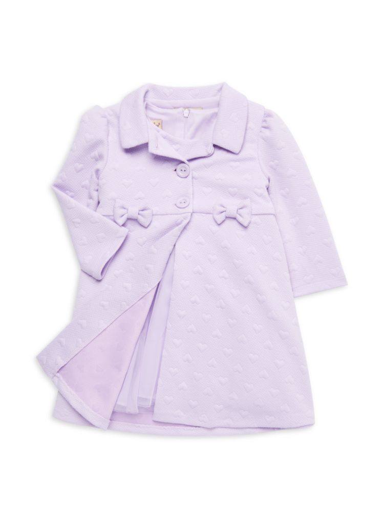 walker alice color purple Комплект из двух предметов: платье и пальто для маленькой девочки Purple Rose, цвет Color
