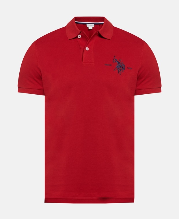 

Рубашка поло U.S. Polo Assn., красный