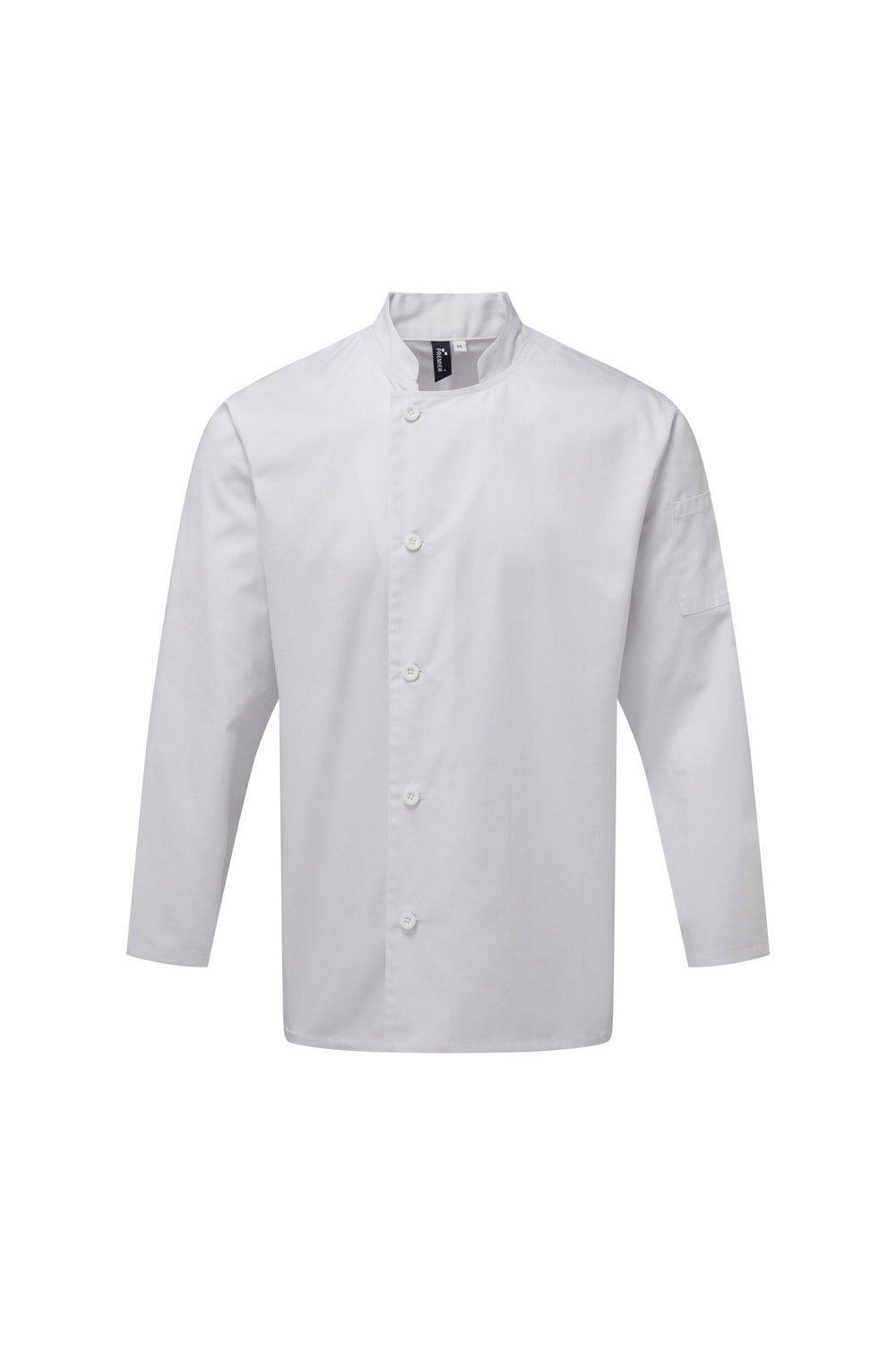 Куртка с длинными рукавами Chefs Essential Premier, белый