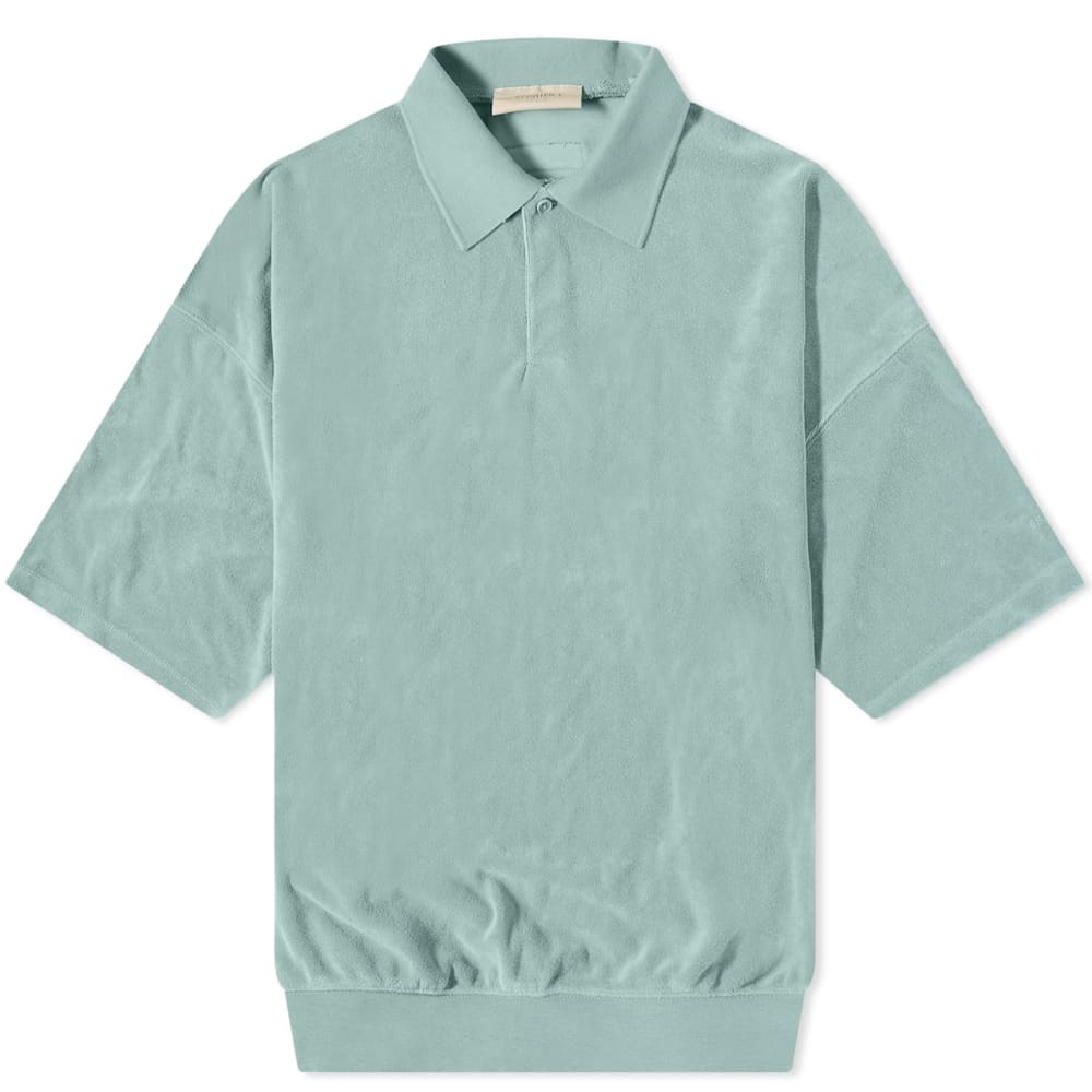 

Футболка Fear of God Essentials Short Sleeve Polo, Серый