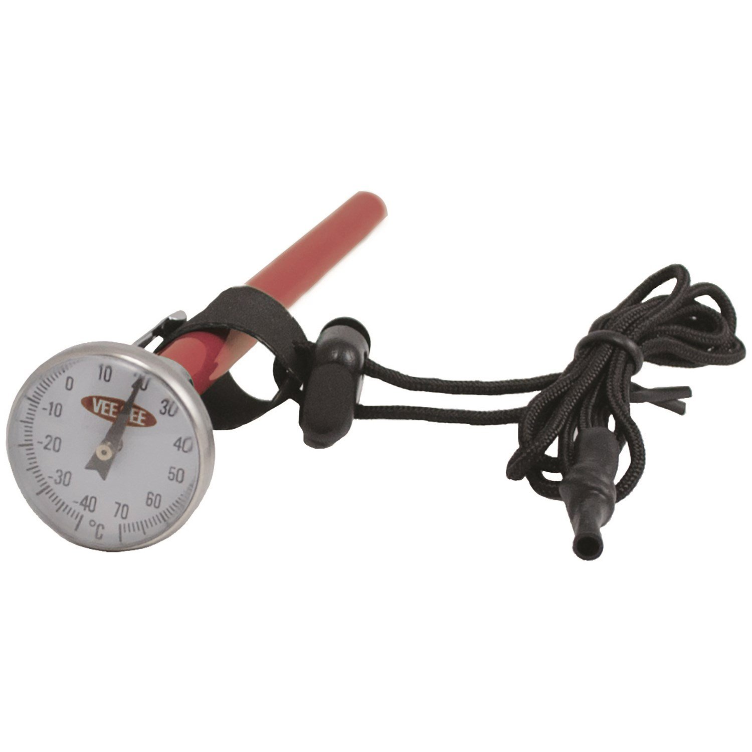 Термометр BCA аналоговый, красный термометр timemore аналоговый