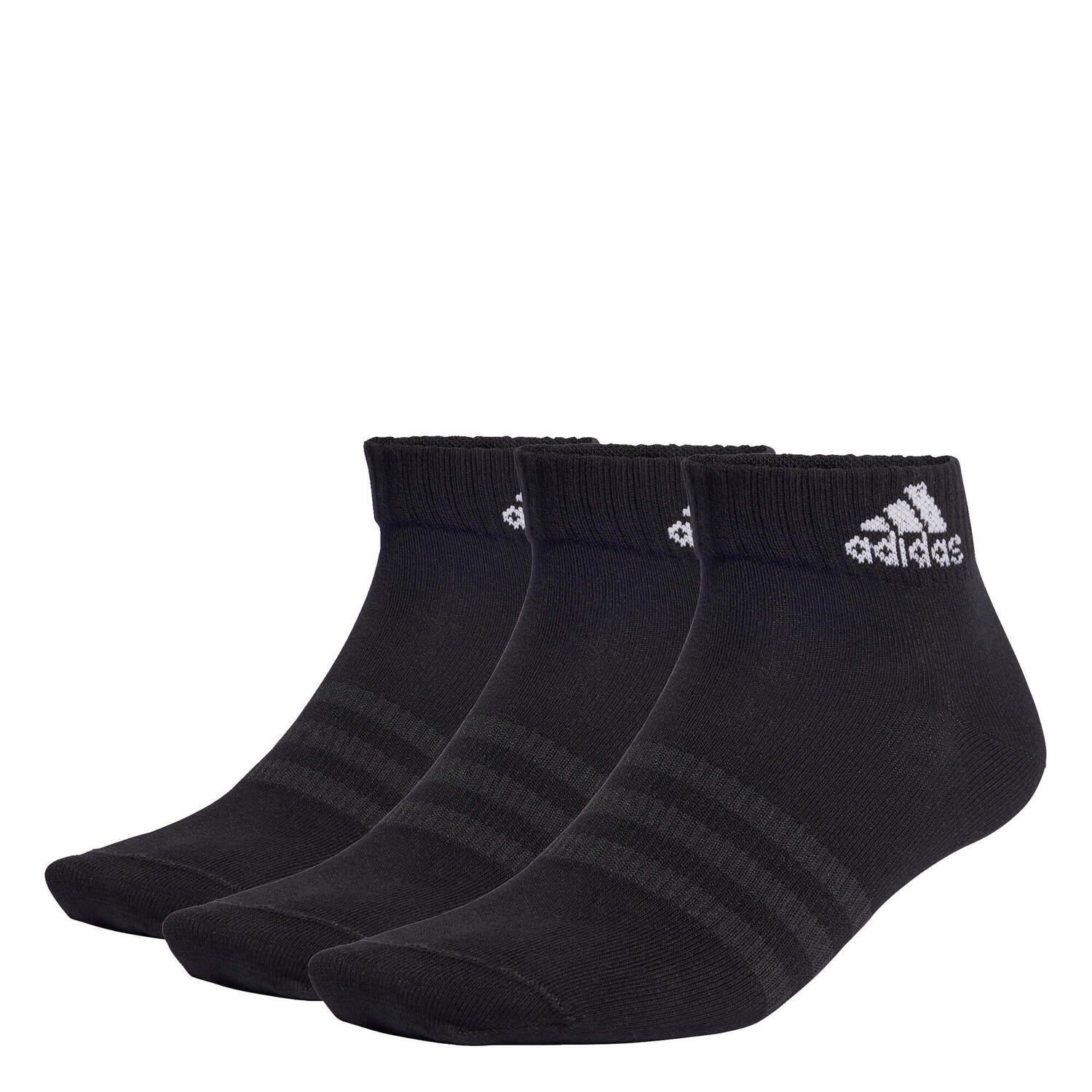 

Тонкие и легкие спортивные носки до щиколотки, 6 пар ADIDAS, черный/белый/белый