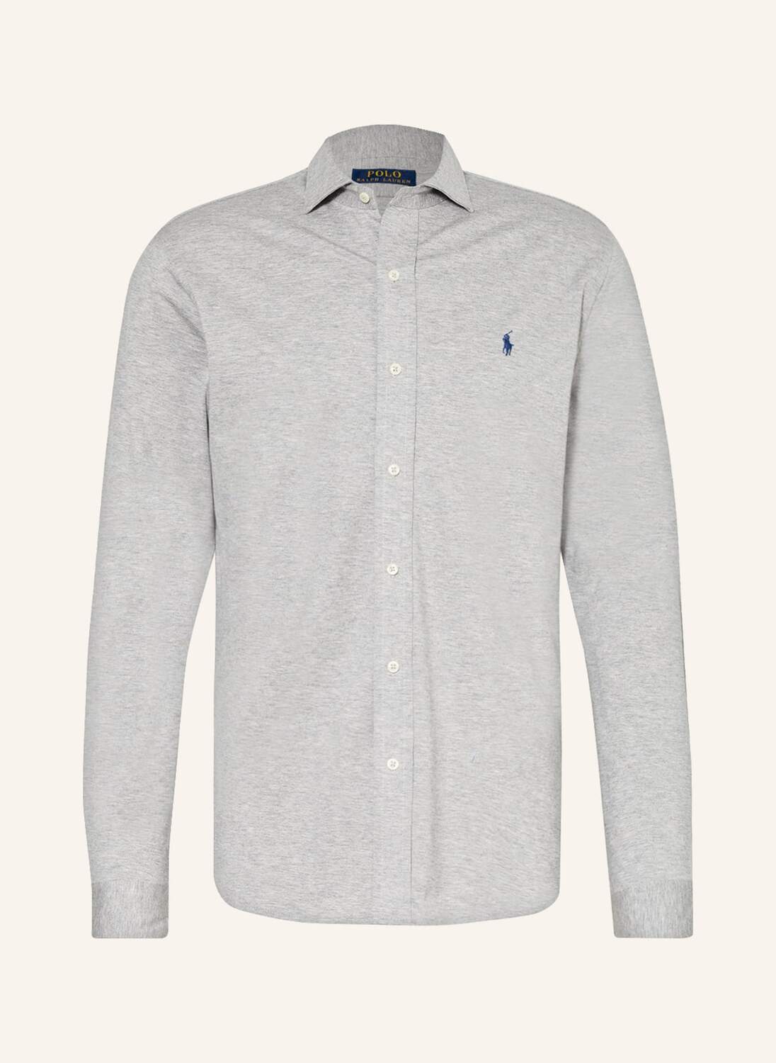 

Рубашка POLO RALPH LAUREN JerseyExtra Slim Fit, серый