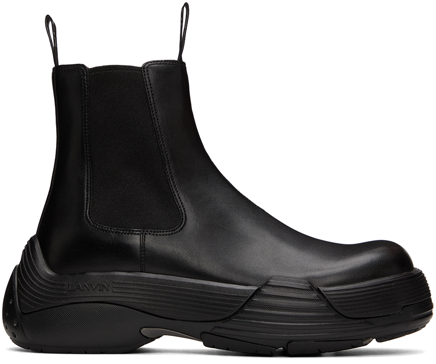 

Черные ботинки Flash-X Lanvin, Черный