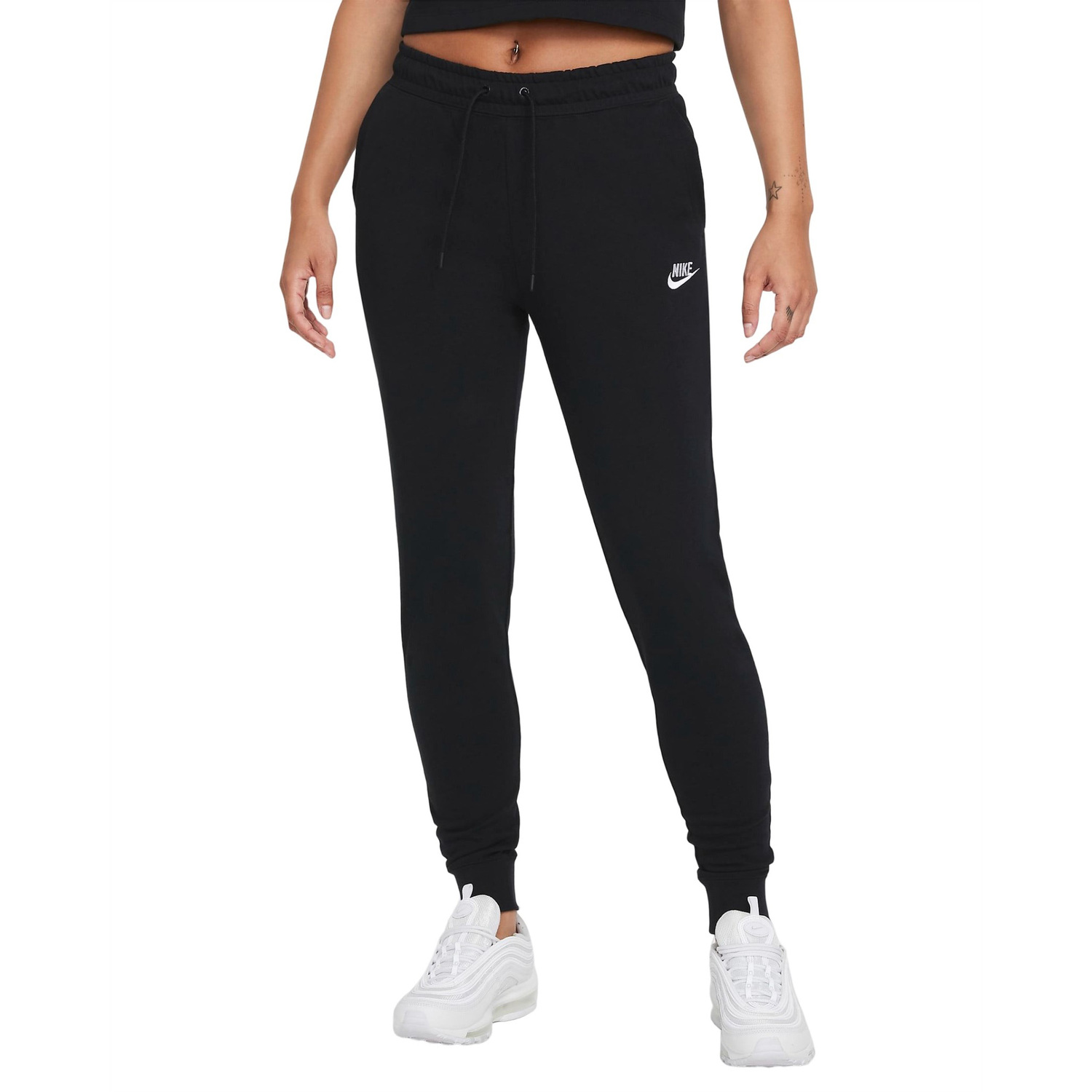 

Джоггеры Nike, черный/белый