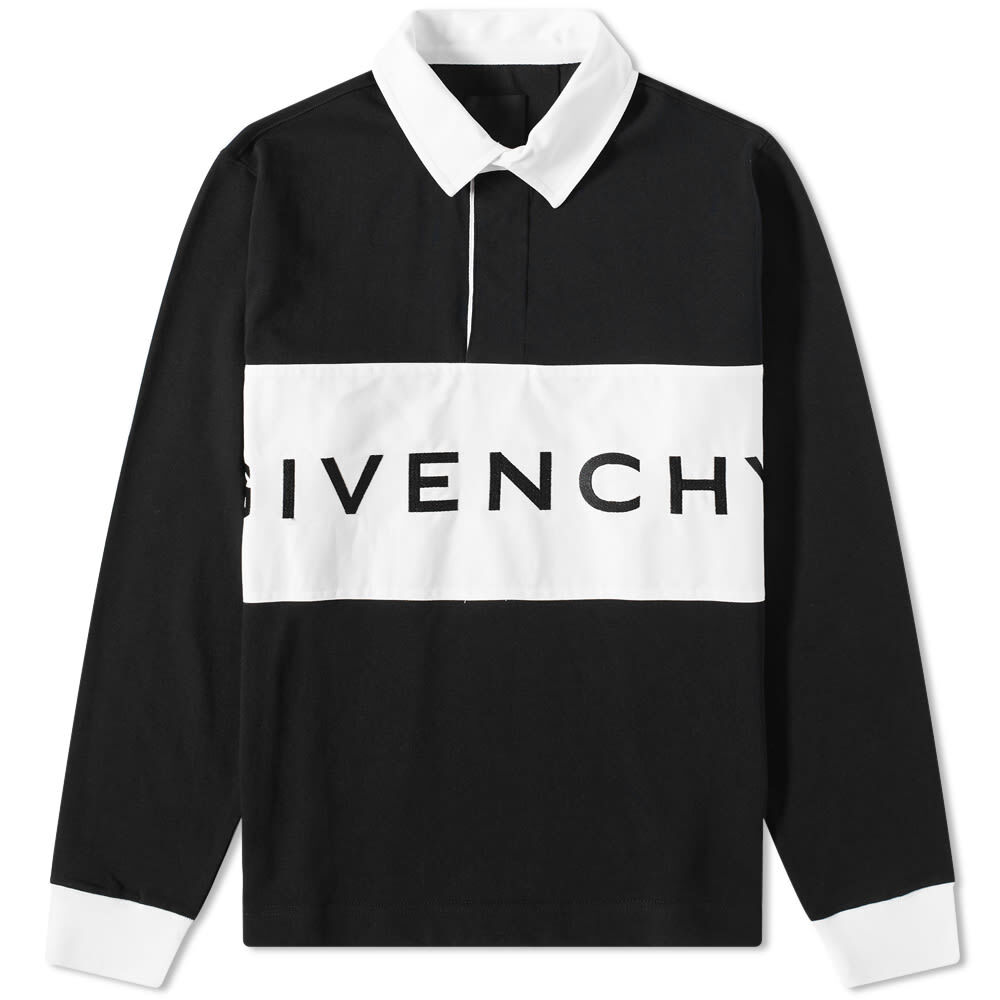

Футболка Givenchy Embroidered Logo Rugby Tee
