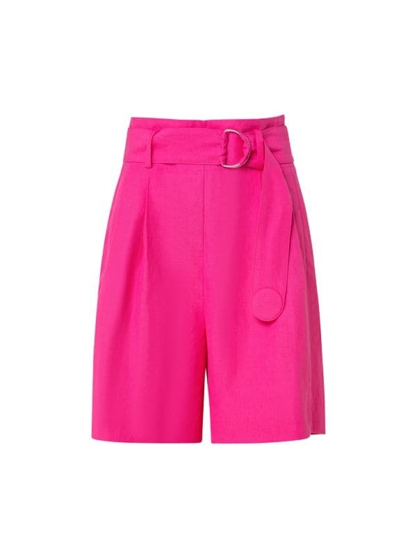 

Шорты Akris Punto Fiorellina с высокой талией, hot pink