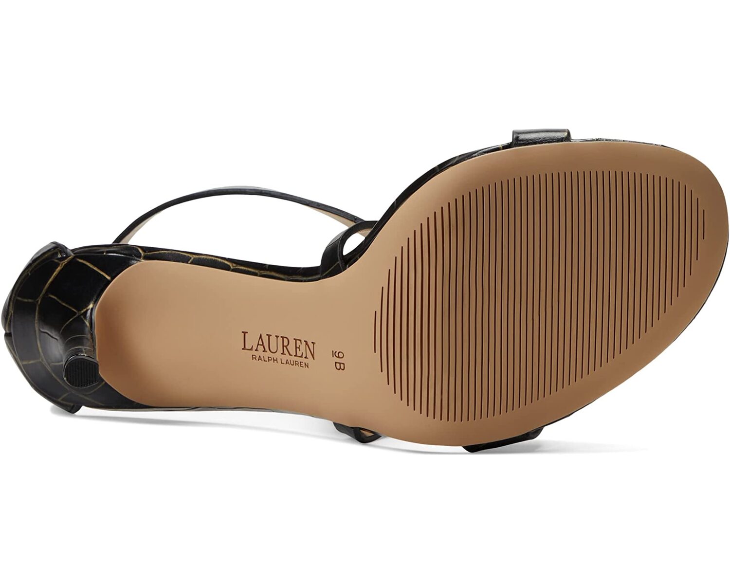 

Туфли на каблуках Gabriele Heel Sandal LAUREN Ralph Lauren, черный