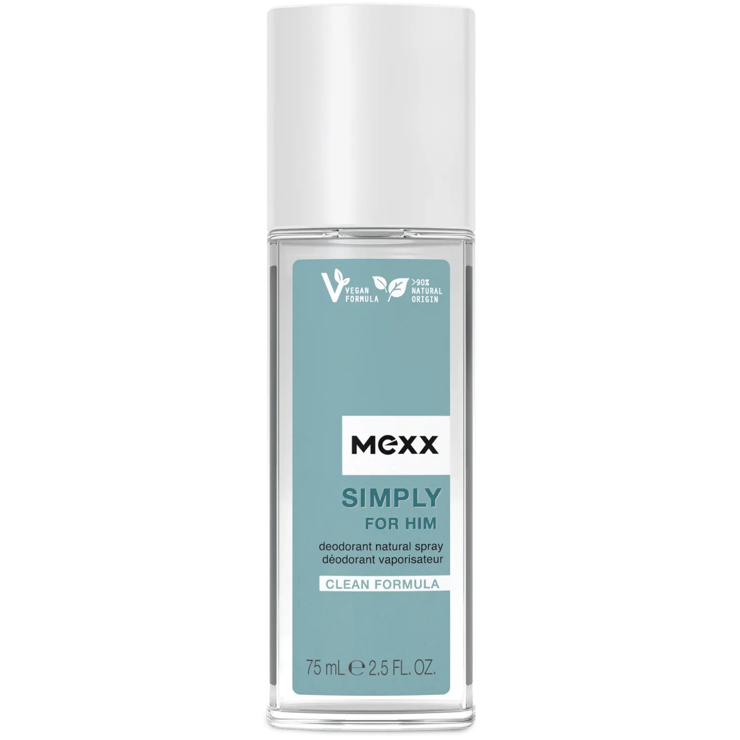 

Mexx Simply Man парфюмированный дезодорант для тела для мужчин, 75 мл