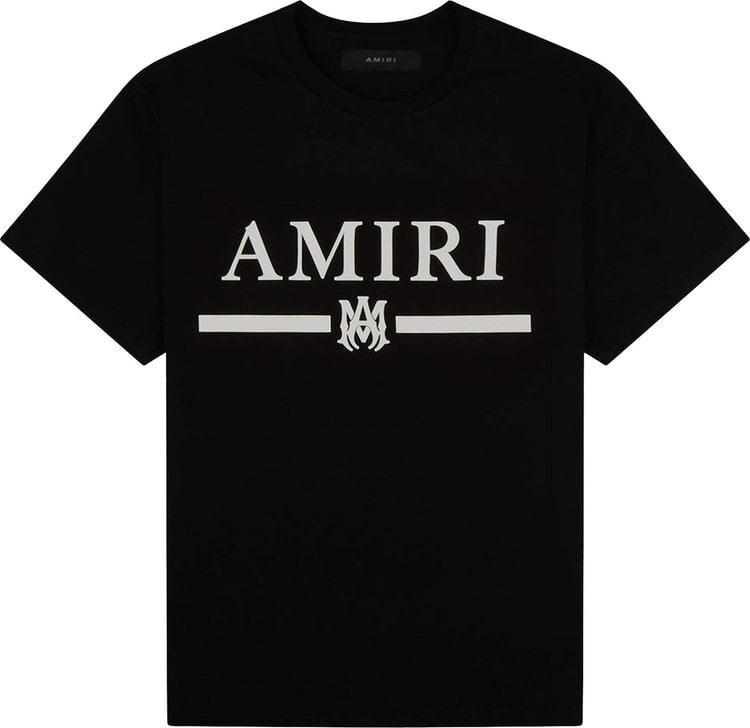 

Футболка Amiri MA Bar Appliqué Tee 'Black', черный