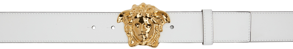

Белый пояс с Медузой Versace