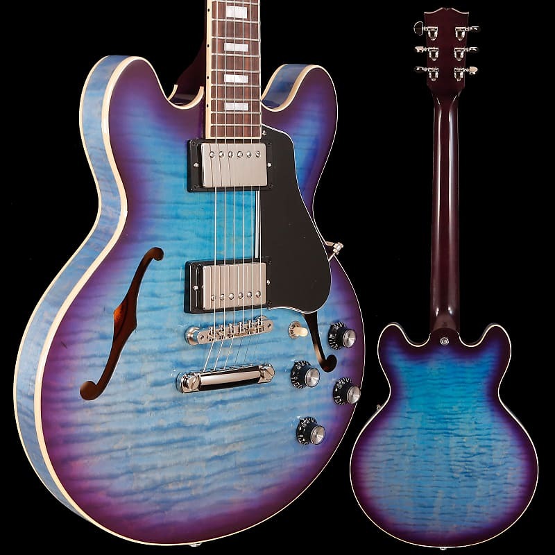 

Gibson ES-339 Figured Semi-Hollowbody Electric, Blueberry Burst 7lbs 2.5oz