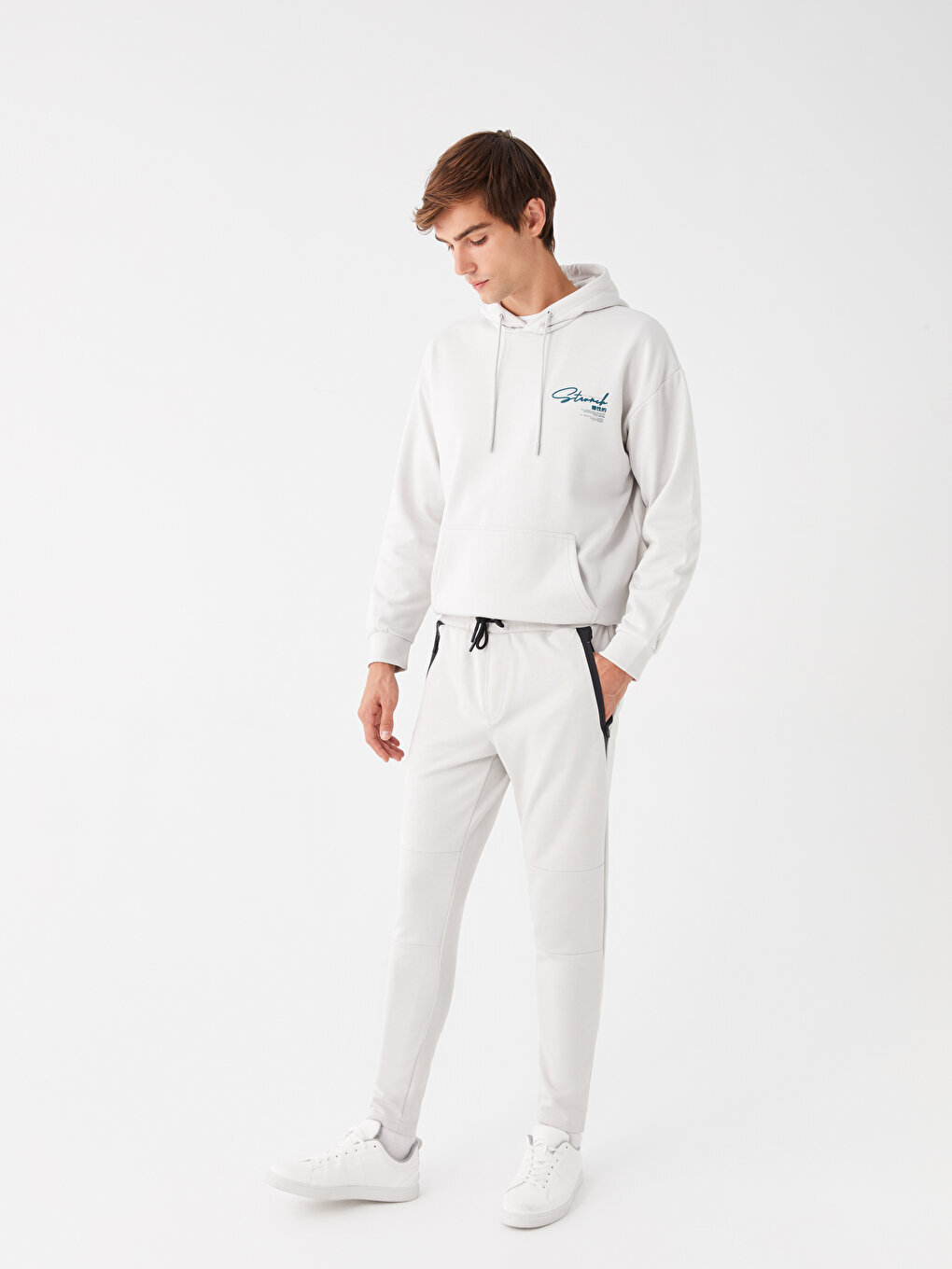 

Мужские спортивные штаны узкого кроя LCW Casual, цвет камня
