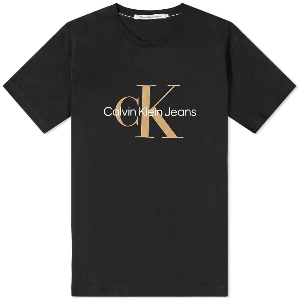 

Футболка Calvin Klein Monologo Tee, Черный