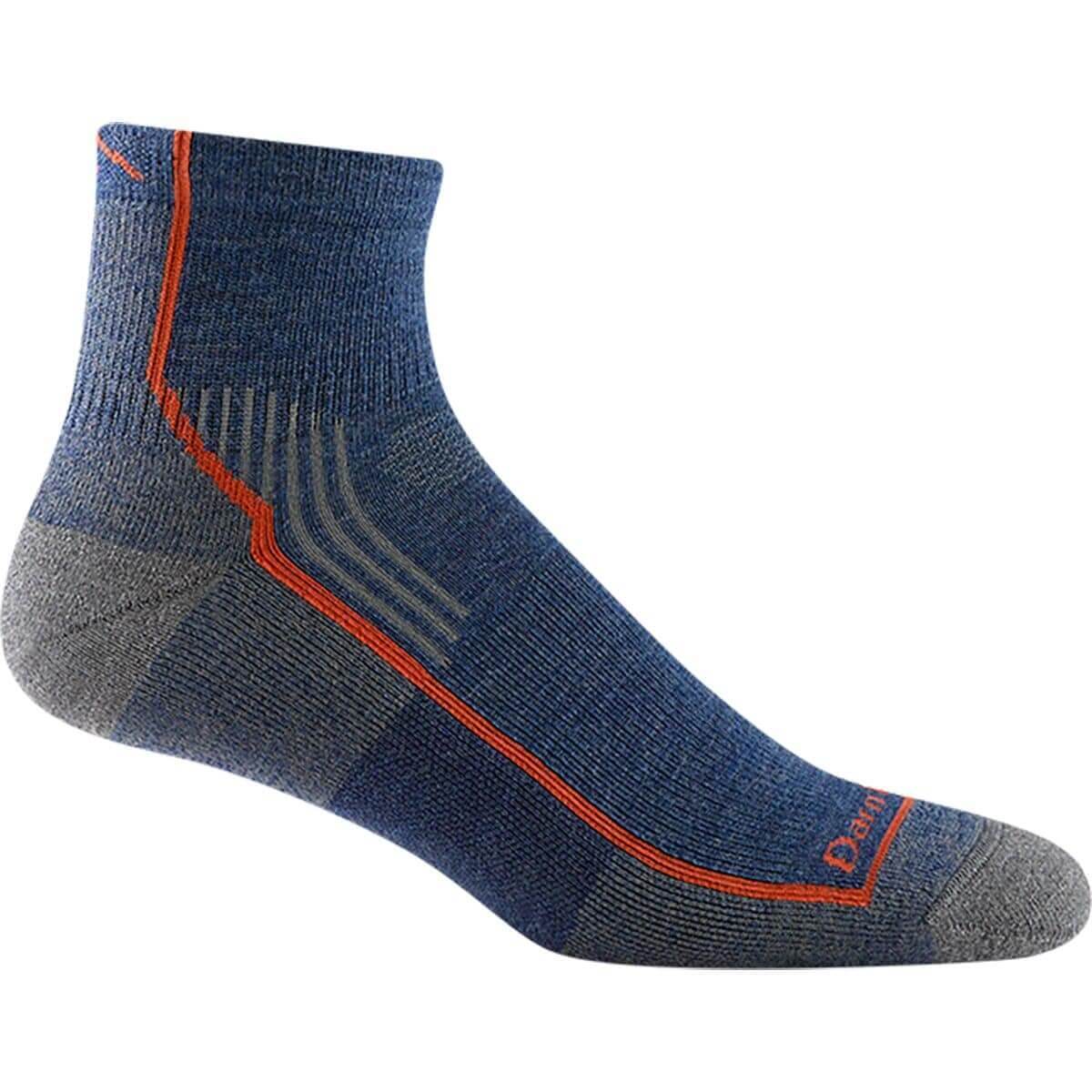 

Носки мужские Darn Tough Hiker 1/4 Cushion, синий