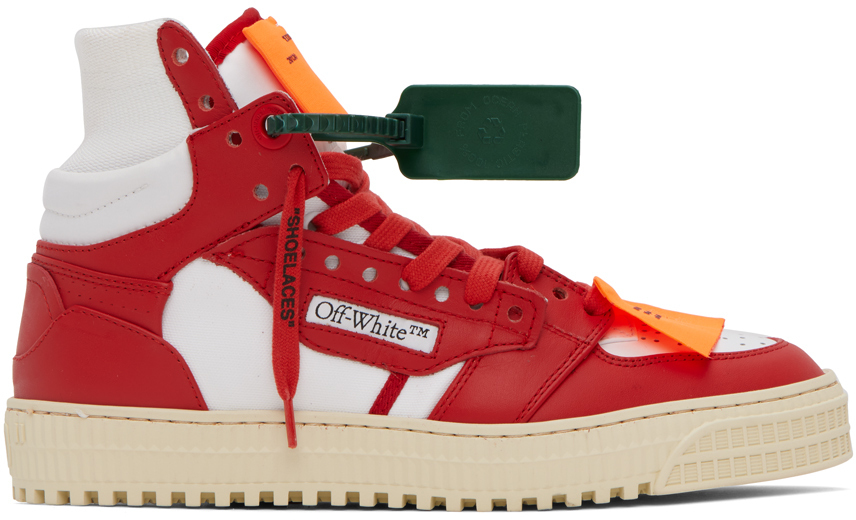

Красно-белые кроссовки 3.0 Off Court Off-White