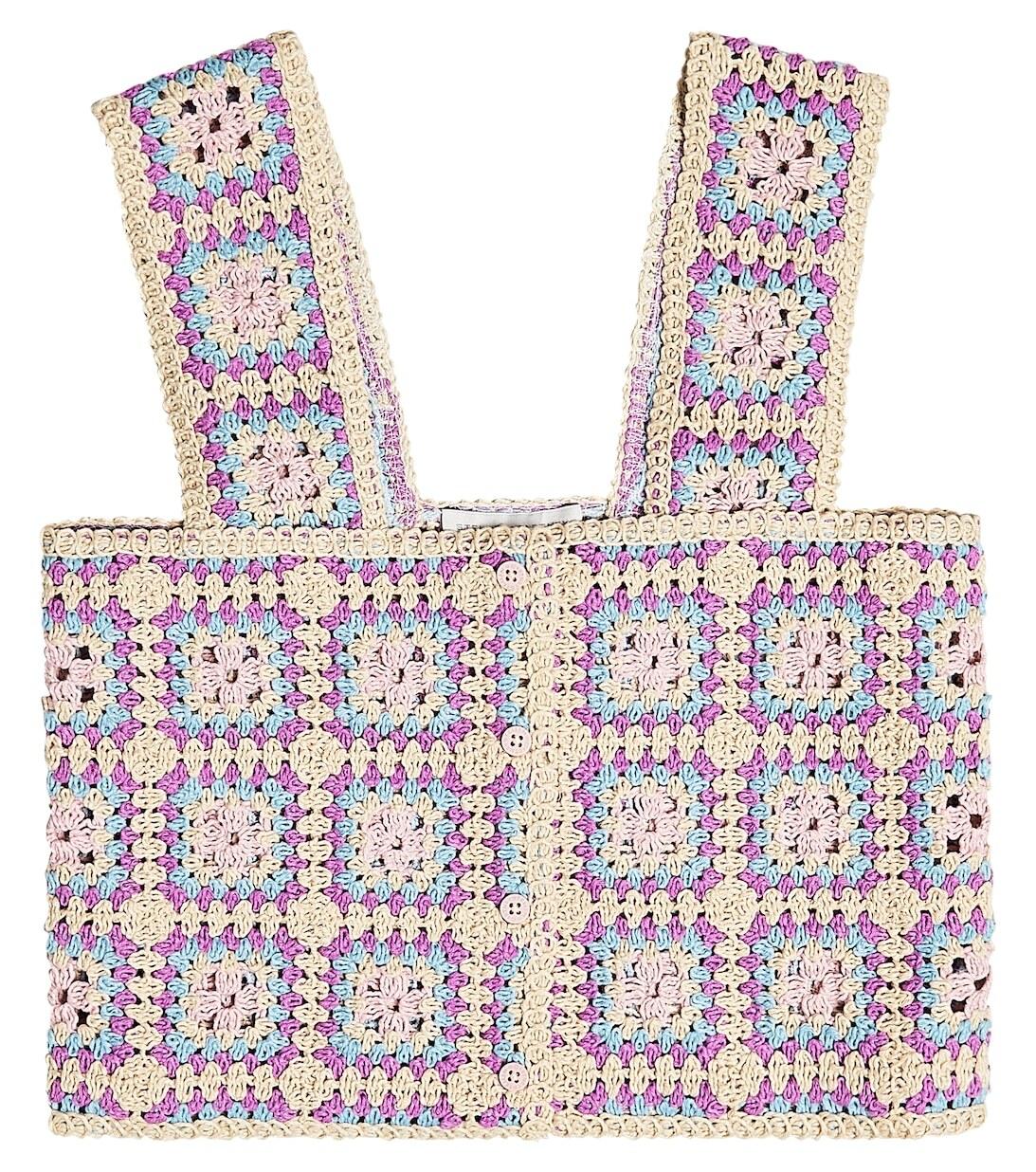 

Топ крючком Stella McCartney Kids, разноцветный