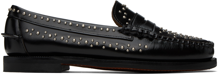 

Черные лоферы Dan с заклепками Sebago
