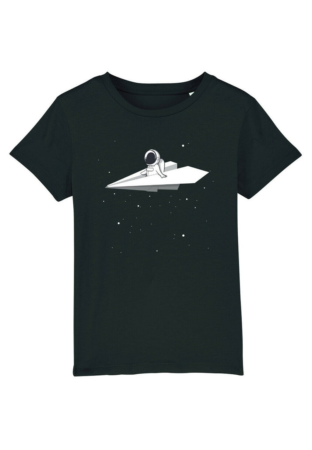 

Футболка с принтом FLY ME TO THE MOON Watapparel, цвет black