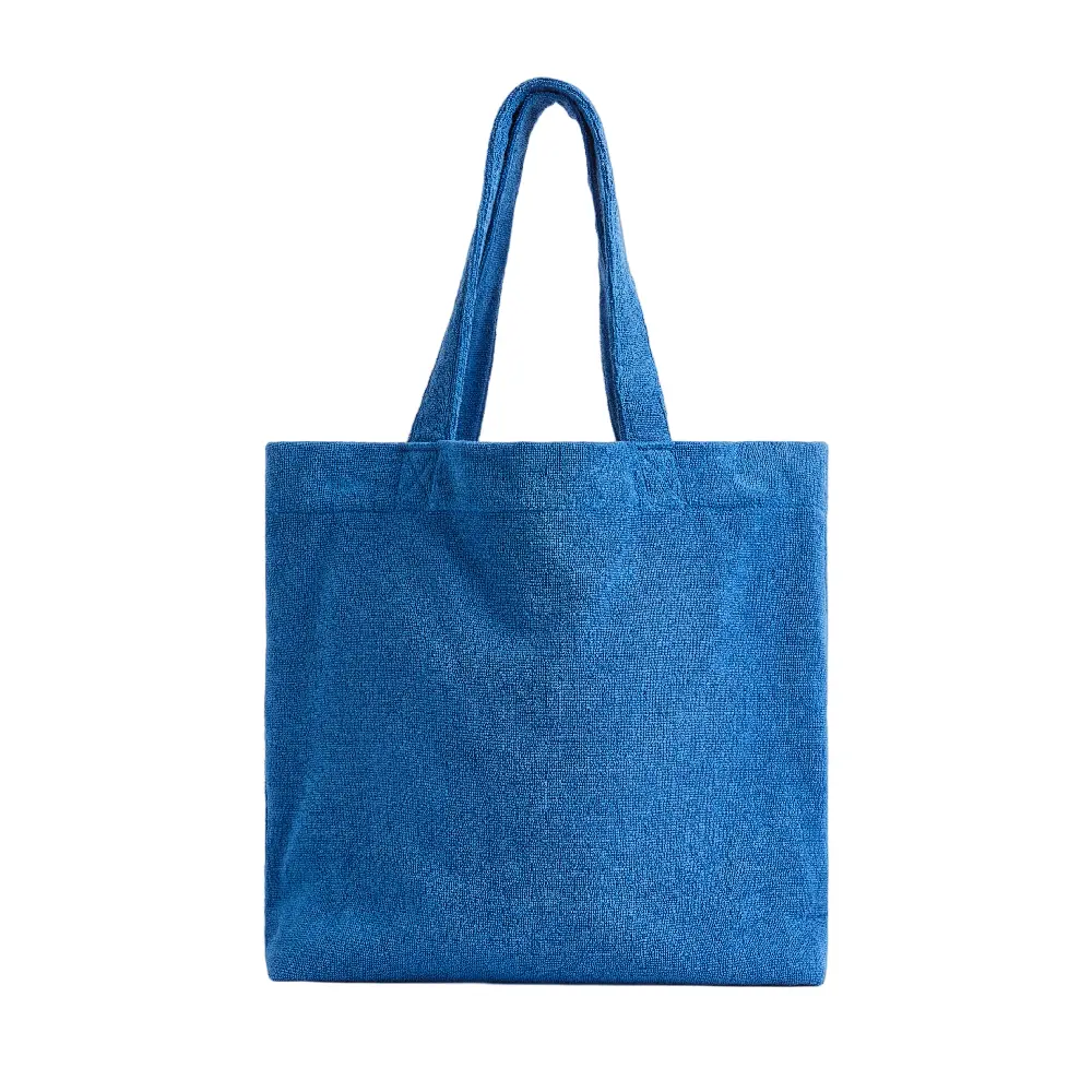 

Сумка-шоппер H&M Home Cotton Terry, синий