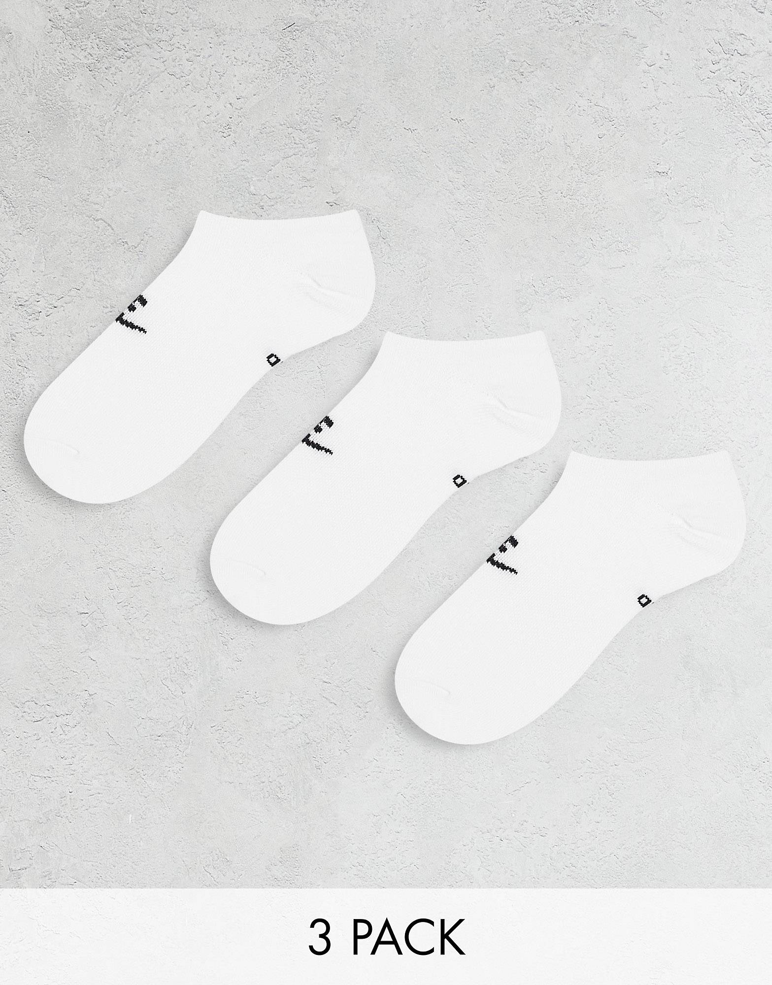 Белые носки-невидимки Nike Sportswear Everyday Essential