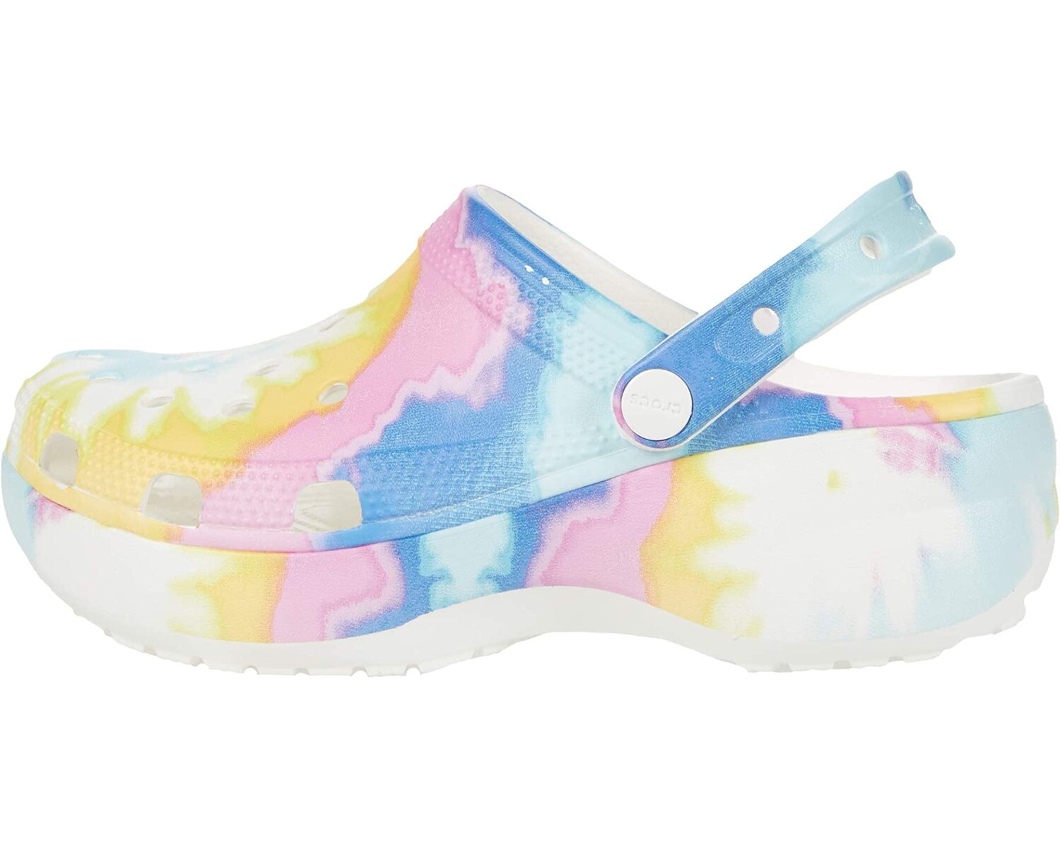 

Сабо Classic Platform Clog Crocs, белый